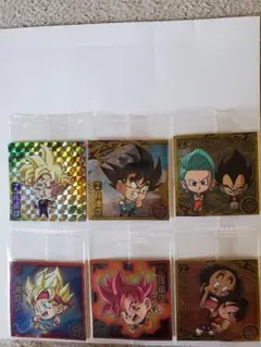 ドラゴンボール 超シールウエハース超超絶感謝の十周年まとめ 6枚セット