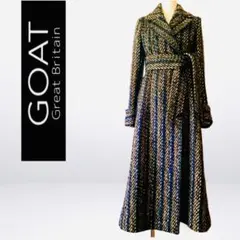 新品未使用✨◆GOAT◆48万 英 極上ウールツイードマキシロングコートのサムネイル