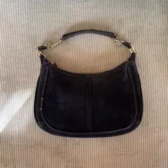 B1828■COLE HAAN コールハーン スエード×レザー ハンド バッグ