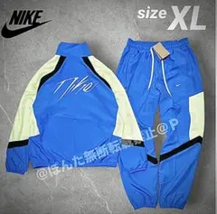 XL NIKE 上下セットアップ ウーブン バスケ 水色 - メルカリ