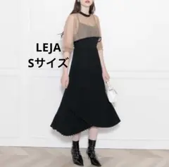 【LEJA】2WAYブラウスプリーツキャミワンピースセットアップ