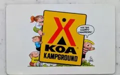 KOA KAMPGROUND トランプ