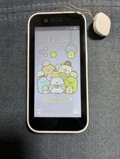 キッズフォン3 すみっコぐらし Softbankスマホ 本体初期化済 ケース