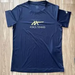 asics TENNIS レディースTシャツ　ネイビー Sサイズのサムネイル