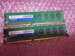 ADATA DDR3 PC3-10600 4GB×2枚 デスクトップ用メモリのサムネイル