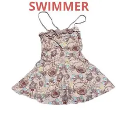 【swimmer】水着　ワンピース　ピンクのサムネイル