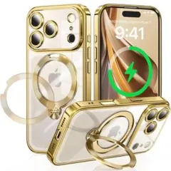 iPhone 17 Pro 用 ケース MagSafe対応 リング付き　新品