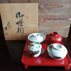 深川製磁 貝合せ すすり茶碗 煎茶 3客セット - メルカリ