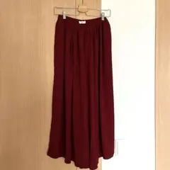 ニコアンド　ワイドパンツ