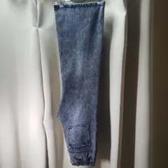 CLEL ヴィンテージデザイン パンタロンデニムパンツ XS（グレー系1）