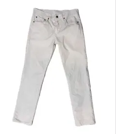 Levis 511スリムストレッチホワイト デニムメンズ W31/L32