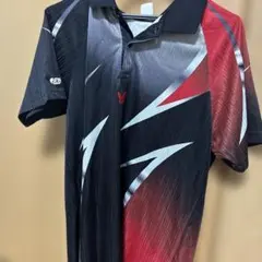 Butterfly 卓球 ポロシャツ 黒/赤 アルマベントシャツ