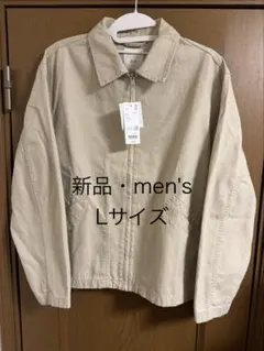 ユニクロ　JWAジップアップブルゾン　2026年製　ベージュ　Lサイズ　新品