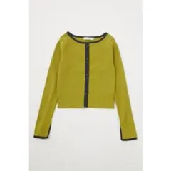 MOUSSY BI COLOR COMPACT KNIT カーディガン ニットのサムネイル