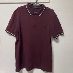 FRED PERRY ポロシャツ バーガンディ XL - メルカリ