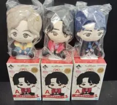 ミセスグリーンアップル　一番くじ　A賞　ぬいぐるみマスコット　3点セット