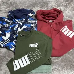 PUMA 150cm まとめ3点セット パーカーロンT 男の子 美品 春コーデ