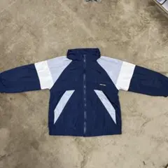 pent main ジップアップジャケット ネイビー/グレー