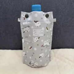 ペットボトルカバー シマエナガ ドット