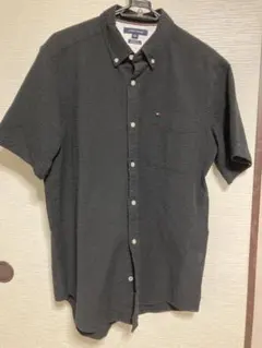 TOMMY HILFIGER 半袖シャツ XL 黒