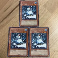 D*照様 遊戯王　スノーマンイーター　ノーパラ 遊戯王 スノーマンイーター ノーマルパラレル ノーパラ - メルカリ