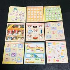 平成レトロ ハムちゃんやき ハムスター シール メモ帳 y2k Y2K - メルカリ