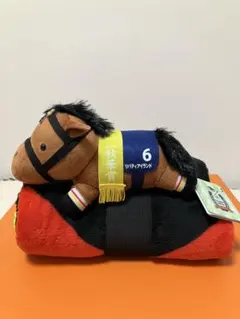 イクイノックス　リバティアイランド　ぬいぐるみ付きブランケット　Tシャツ Amazon｜サラブレッドコレクション ぬいぐるみ付きブランケット2