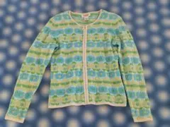 Talbots 花柄 長袖カーディガン Sのサムネイル