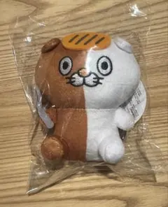 CoCo壱　ロースカツカレーニャ ぬいぐるみキャラクター 茶色と白