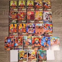 ナルティメットカードバトル データカードダス うずまきナルト　24枚セット