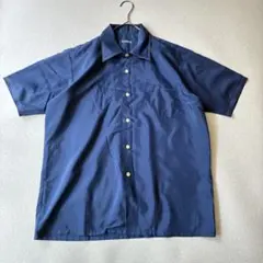 McGREGOR オープンカラーシャツ　半袖　ステッチ XL ネイビーのサムネイル