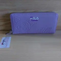 ハローキティ×ＦＩＬＡ 長財布　ライトパープルのサムネイル