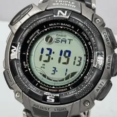 極美品 箱説タグ付 PRO TREK PRW-1500T 電波ソーラー シルバー 全商品 | タイムステーションNEO