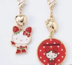 アベイル HELLOKITTY イチゴマン ファスナーチャーム チャーム キティ