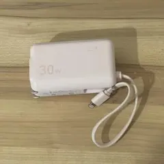 Anker Power Bank 30Wライトニング A1636152 ピンク