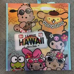 新品未使用　ハワイ限定　ABCストア　サンリオ　キティ エコバッグ　タグ付き