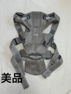 超美品！BABYBJÖRN 抱っこ紐 ムーブ　グレーベージュ　メッシュ