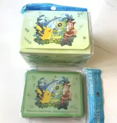 ポケモンカードゲーム　デッキケース　デッキシールド　もりのおくりもの　セレビィ