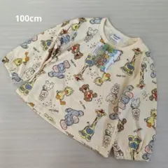 【新品未使用】Suzy's Zoo 長袖 カットソー Tシャツ 100cm