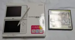 ニンテンドーDSILL ナチュラルホワイト　逆転検事2 箱あり