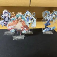 初音ミク アクリルスタンド 5個セット 雪ミク 鏡音リン 鏡音レン