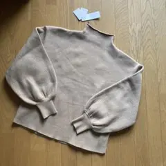 ♦︎新品未使用♦︎coca コカ 袖ボリュームニット　ベージュ