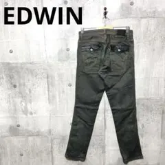 EDWIN エドウィン バックフラップ ストレートデニム ストレートジーンズ