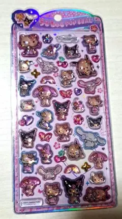 ★うるちゅるポップシール　サンリオ　日焼けキティ【正規品•新品•未使用•未開封】