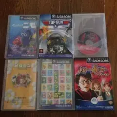 送料無料！ゲームキューブソスト6点