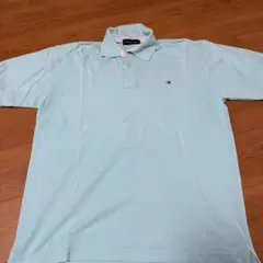 TOMMY HILFIGER 水色 ポロシャツ