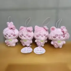 ちいかわ ぬいぱれっと さくらいろ マスコット 4個セット