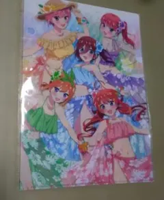 五等分の花嫁　クリアファイル　セット　2024 summer