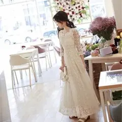 ウェディングドレス 前撮り レース