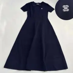 【JILL by JILLSTUART】ポロシャツワンピース ネイビー